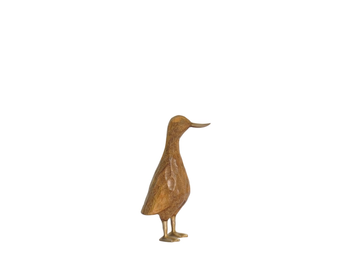 Wood and Brass duck