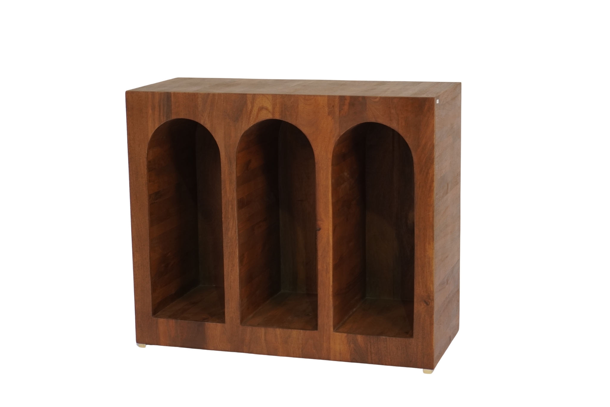 Wooden multi arch design console