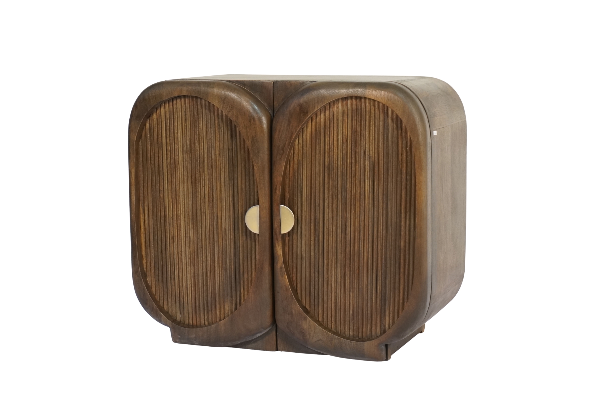 Wooden retro line carved cabinet