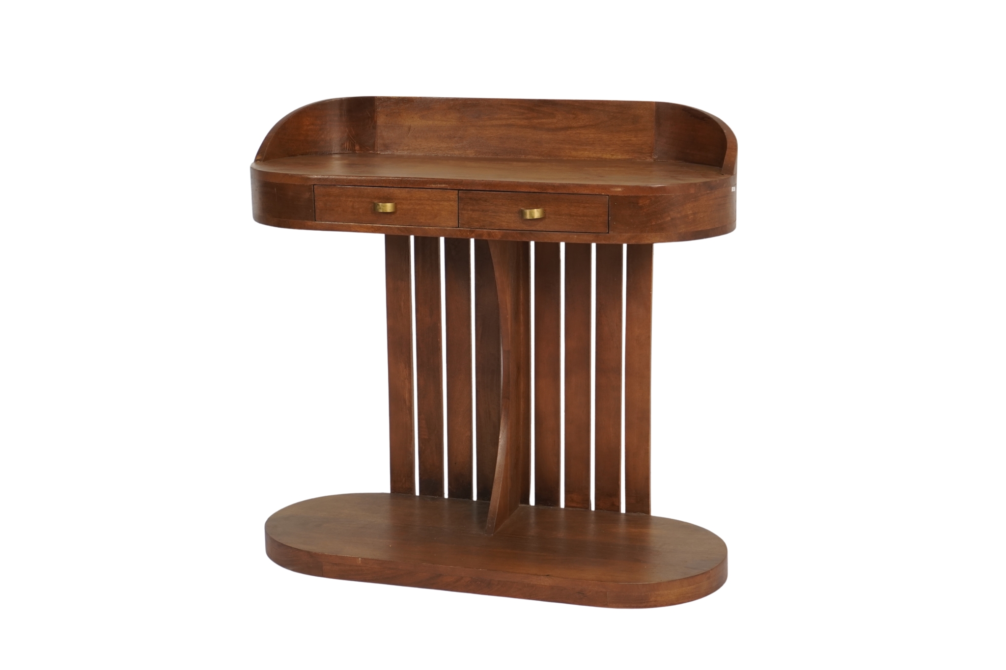 Wooden deco design 2 drawer console