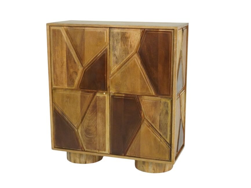 Wooden muti finish design panel cabinet